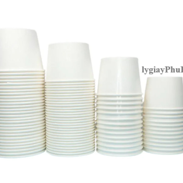 Tô giấy trắng 5.5oz (165ml)